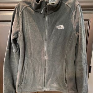 Black soft north face jacket